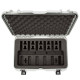 Nanuk 935 (Silver) Foam 6UP Pistol Case