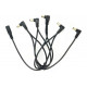 HOTONE AUDIO VALETON PCA-5 DAISY CHAIN DC POWER CABLE 5-PLUG ANGLED