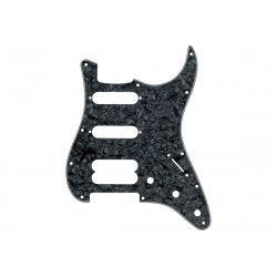 FENDER 11-HOLE MODERN-STYLE H/S/S ULTRA SERIES STRATOCASTER PICKGUARD BLACK MOTO