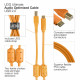 UDG ULTIMATE AUDIO CABLE USB 2.0 C-B ORANGE STRAIGHT