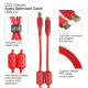 UDG ULTIMATE AUDIO CABLE USB 2.0 C-B RED STRAIGHT