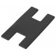 ROCKBOARD QuickMount Type UH - Universal Pedal Mounting Plate For Horizontal Pedals