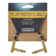 ROCKBOARD Gold Series Flat Patch Cable (10 cm)