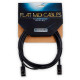 Rockboard Flat MIDI Cable Black, 300 cm (RBO CAB MIDI 300 BK)