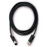 Rockboard FlaX Plug MIDI Cable, 200 cm (RBO CAB MD FX 200 BK)