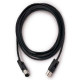 Rockboard FlaX Plug MIDI Cable, 100 cm (RBO CAB MD FX 100 BK)