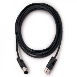 Rockboard FlaX Plug MIDI Cable, 100 cm (RBO CAB MD FX 100 BK)