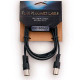 Rockboard FlaX Plug MIDI Cable, 100 cm (RBO CAB MD FX 100 BK)