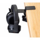 GATOR FRAMEWORKS GFW-HP-HANGERDESK Headphone Hanger For Desks