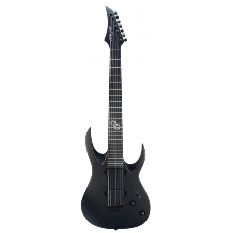 SOLAR GUITARS A2.7C CARBON BLACK MATTE