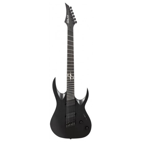 SOLAR GUITARS A1.6BOP-FF BLACK OPEN PORE MATTE
