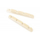 FENDER JAZZ BASS PRE-SLOTTED MICARTA STRING NUT SET WHITE