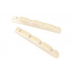 FENDER JAZZ BASS PRE-SLOTTED MICARTA STRING NUT SET WHITE