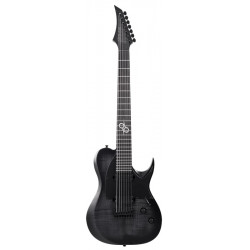 SOLAR GUITARS T2.7FBB FLAME BLACK BURST MATTE