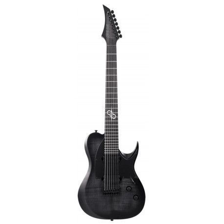 SOLAR GUITARS T2.7FBB FLAME BLACK BURST MATTE