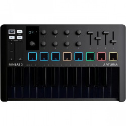 ARTURIA MINILAB 3 DEEP BLACK SPECIAL EDITION