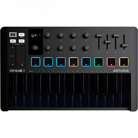 ARTURIA MINILAB 3 DEEP BLACK SPECIAL EDITION