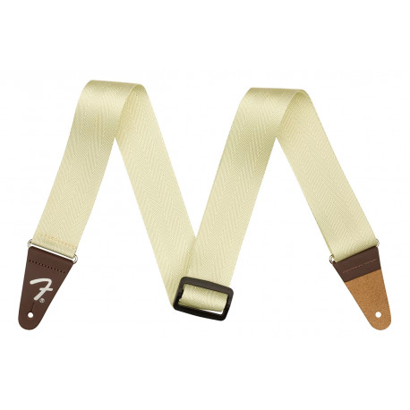 FENDER STRAP 2" AM PRO BELT OLYMPIC WHITE