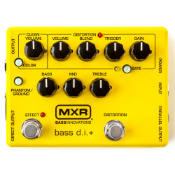 MXR M80Y Bass D.I.+ Special Edition Yellow
