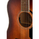 FENDER PO-220E ORCHESTRA ALL MAHOGANY WITH CASE AGED COGNAC BURST