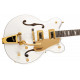 GRETSCH G5420T ELECTROMATIC CLASSIC HOLLOW BODY DOUBLE CUT LRL SNOWCREST WHITE