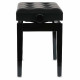 GEWA Piano bench Deluxe Leather Black (Highgloss)