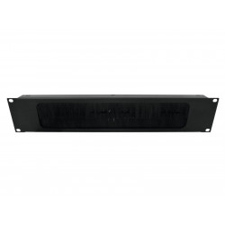OMNITRONIC Front Panel Rackpanel with Brushes 2U