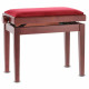 GEWA Piano Bench Deluxe Mahogany Matt (130.050)