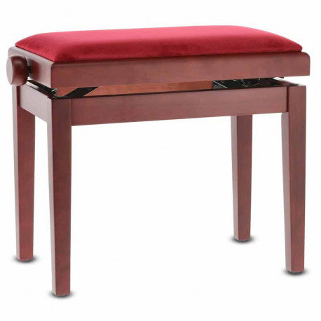 GEWA Piano Bench Deluxe Mahogany Matt (130.050)