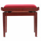 GEWA Piano Bench Deluxe Mahogany Matt (130.050)