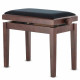 GEWA Piano Bench Deluxe Walnut Dark Matt (130.110)