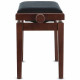 GEWA Piano Bench Deluxe Walnut Dark Matt (130.110)