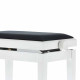 GEWA Piano Bench Deluxe White Matt (130.020)