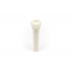 GRAPH TECH PP-1044-00 TUSQ Bridge Pins 4mm White / Mother-of-Pearl Dot (6 Pcs)