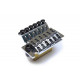 GRAPH TECH PS-0080-C0 String Saver Floyd Rose Bridge With String Saver Inserts Chrome