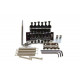 GRAPH TECH PS-0080-C0 String Saver Floyd Rose Bridge With String Saver Inserts Chrome