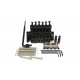 GRAPH TECH PS-0080-B0 String Saver Floyd Rose Bridge With String Saver Inserts Black