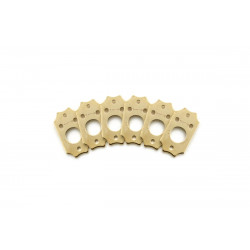 GRAPH TECH PRT-952-213-G0 Premium Plates For Gibson Style Screw Hole - Gold