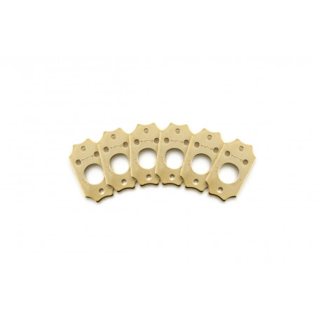 GRAPH TECH PRT-952-213-G0 Premium Plates For Gibson Style Screw Hole - Gold