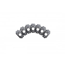 GRAPH TECH PRT-952-213-B0 Premium Plates For Gibson Style Screw Hole - Black