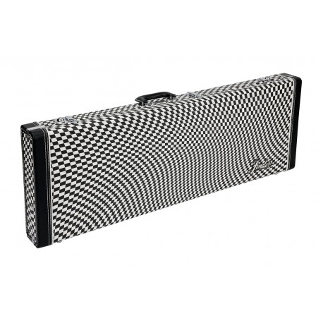 FENDER CLASSIC SERIES STRAT/TELE CASE WAVY CHECKERBOARD