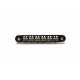GRAPH TECH PS-8843-N0 String Saver Resomax NV2 Autolock Bridge 4mm-Nickel