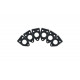 GRAPH TECH PRT-952-216-B0 Premium Plates For 90 Degree Screw Hole - Black