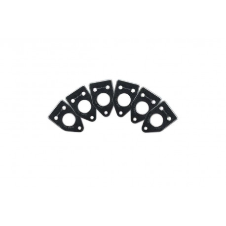 GRAPH TECH PRT-952-216-B0 Premium Plates For 90 Degree Screw Hole - Black