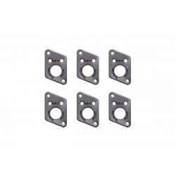 GRAPH TECH PRT-952-217-B0 Premium Plates For F Style Screw Hole - Black