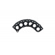 GRAPH TECH PRT-952-214-B0 Premium Plates For 45 Degree Screw Hole - Black