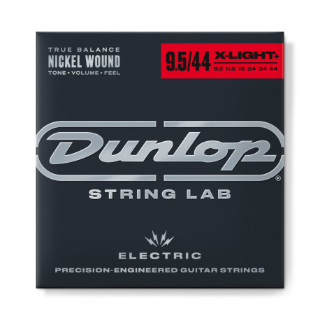 DUNLOP DEN09544 NICKEL WOUND ELECTRIC GUITAR STRINGS 9.5-44
