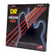 DR Strings NEON Red Bass - Medium (45-105)