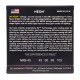 DR Strings NEON Red Bass - Medium (45-105)
