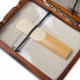 GEWA Reed Case Alto Saxophone 6 Reeds Red Brown (751.015)